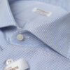 Camicia riga bianca e blu - immagine 2
