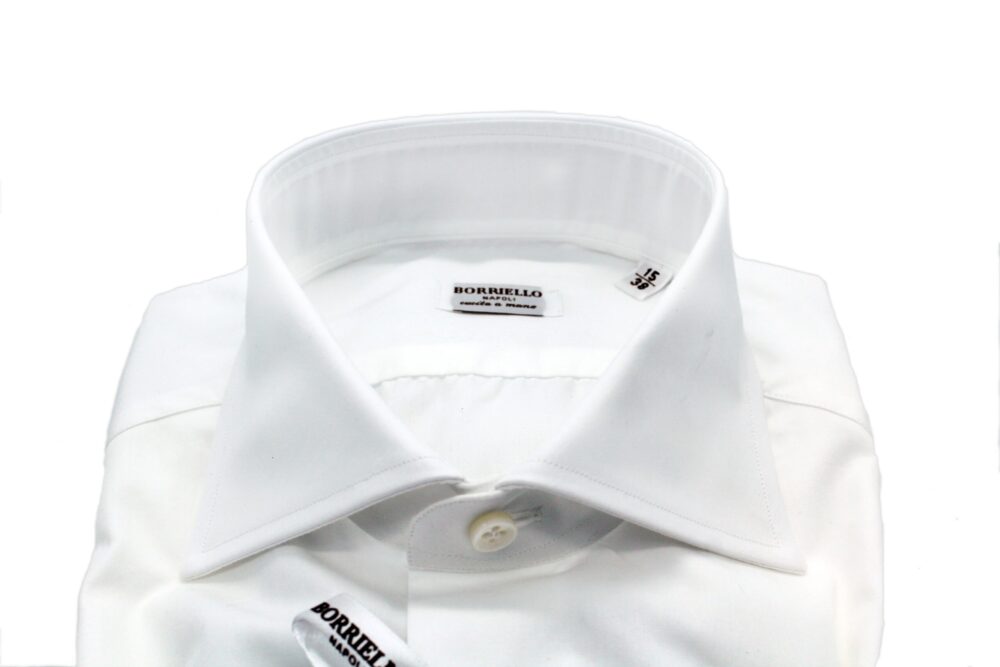 Camicia bianca polso gemello - immagine 2