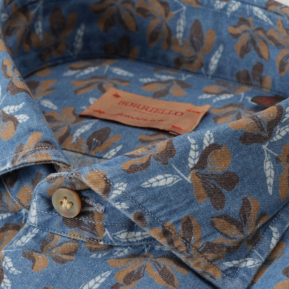 Camicia denim stampata - immagine 2
